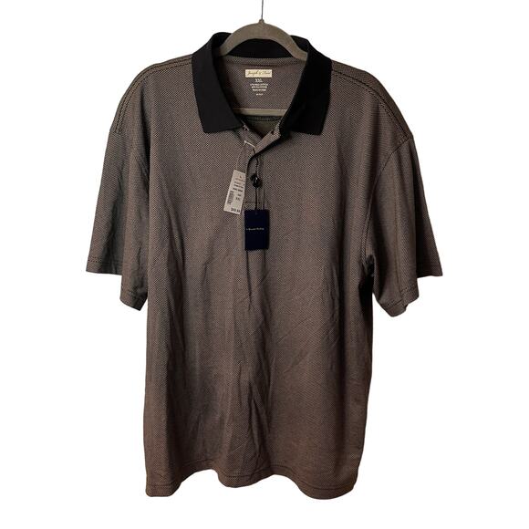 NWT Joseph & Feiss Short Sleeve Pullover Polo Shirt Size XXL - Picture 1 of 8